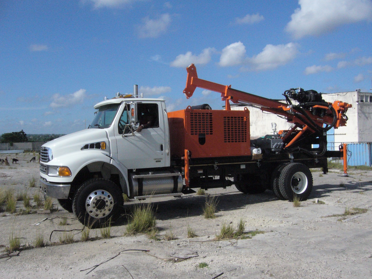 MDT 80 B sur camion